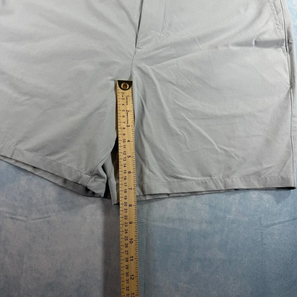 Marine Layer Saturday Shorts Mens 36 Grey Excellent Lightweight Performance